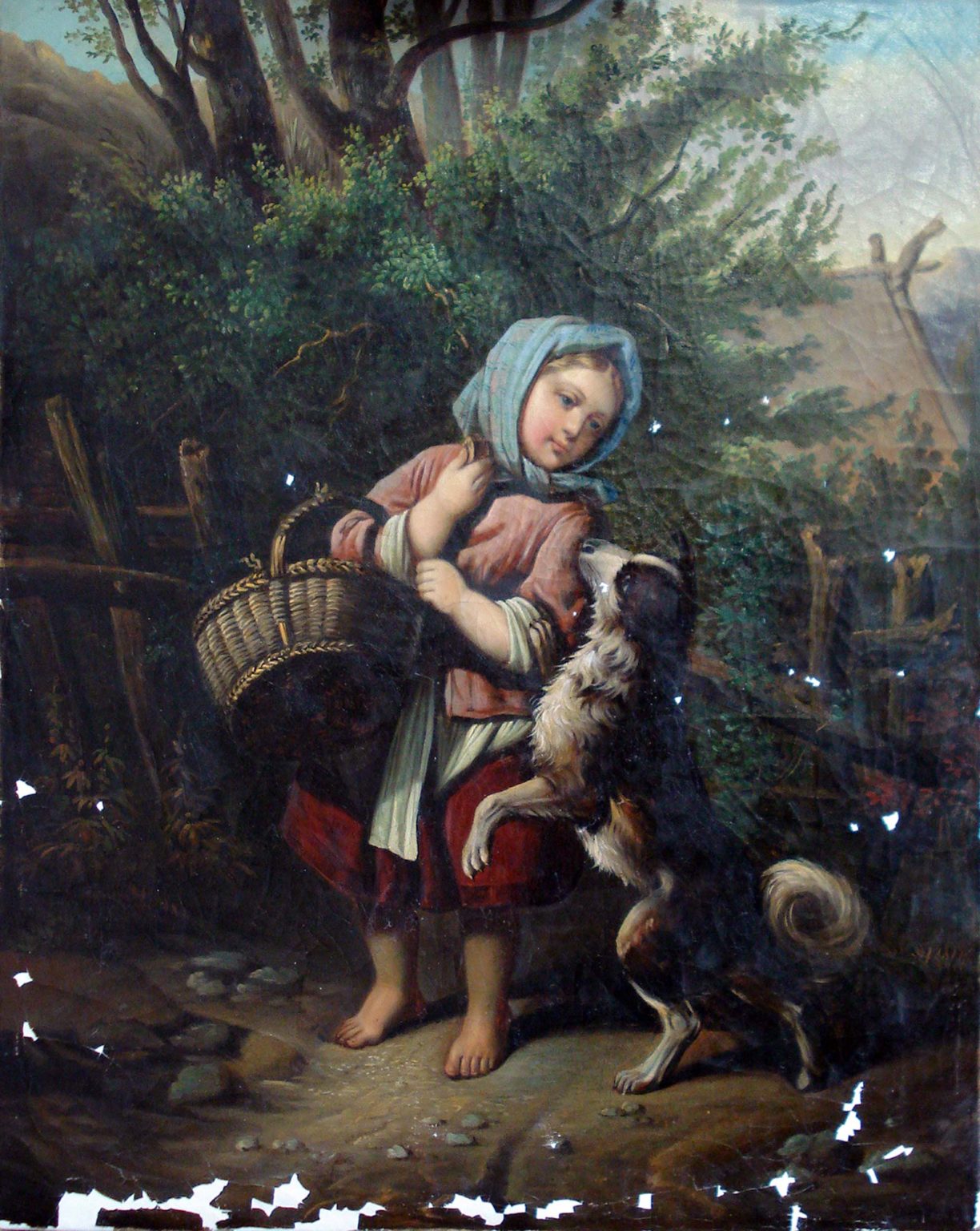 Bauernmädchen - Kittung